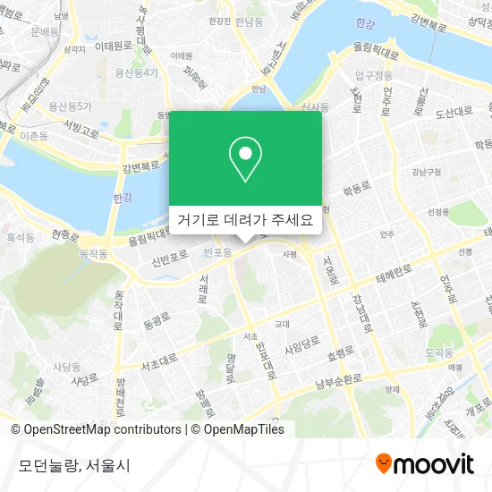 모던눌랑 지도