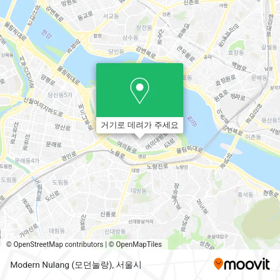 Modern Nulang (모던눌랑) 지도