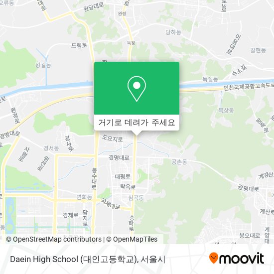Daein High School (대인고등학교) 지도