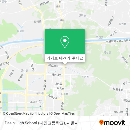 Daein High School (대인고등학교) 지도