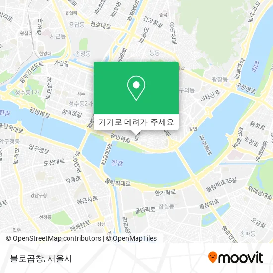 불로곱창 지도