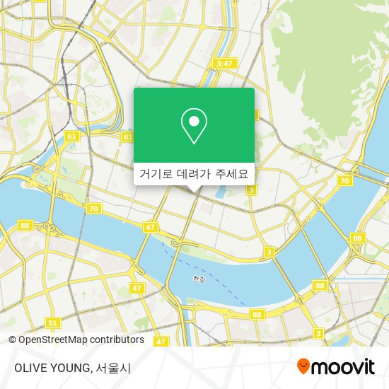 OLIVE YOUNG 지도