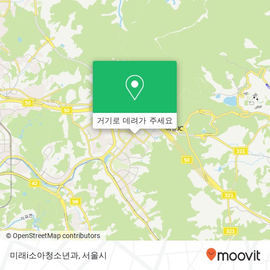 미래i소아청소년과 지도