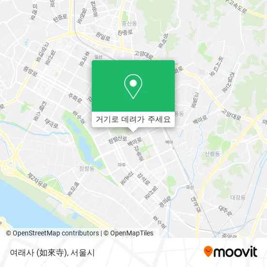 여래사 (如來寺) 지도