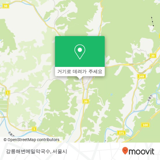 강릉해변메밀막국수 지도