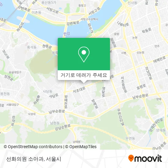 선화의원 소아과 지도