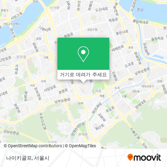 나이키골프 지도