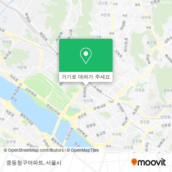 중동청구아파트 지도