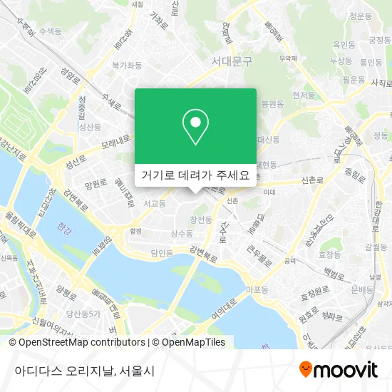 아디다스 오리지날 지도