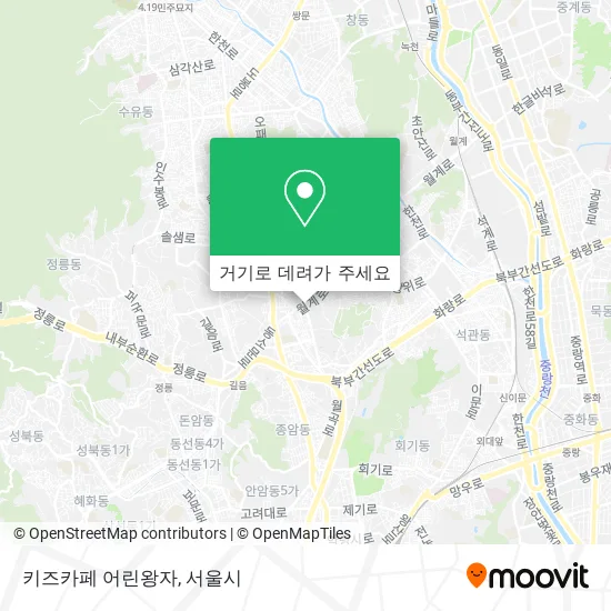 키즈카페 어린왕자 지도