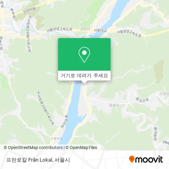 프란로칼 Från Lokal 지도