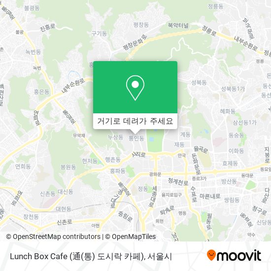 Lunch Box Cafe (通(통) 도시락 카페) 지도