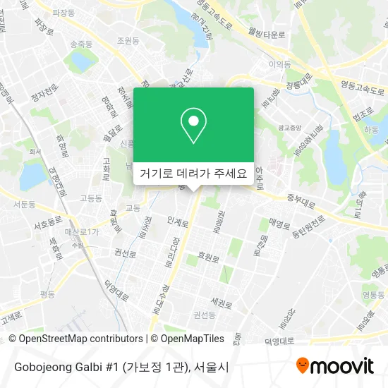 Gobojeong Galbi #1 (가보정 1관) 지도