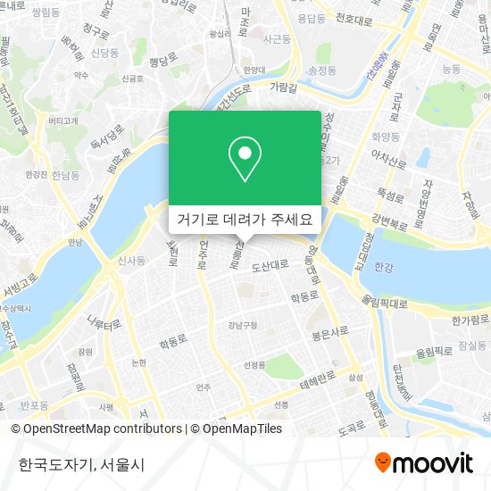 한국도자기 지도