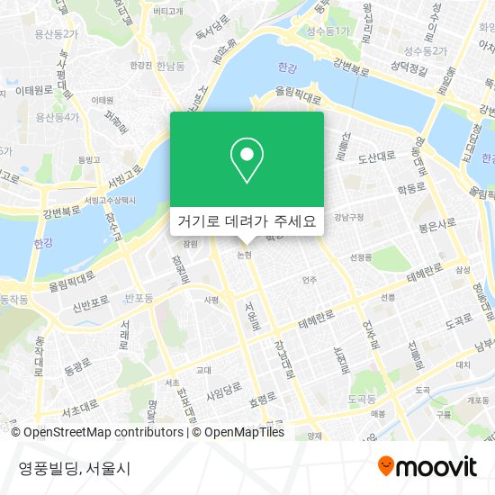 영풍빌딩 지도