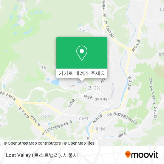 Lost Valley (로스트밸리) 지도