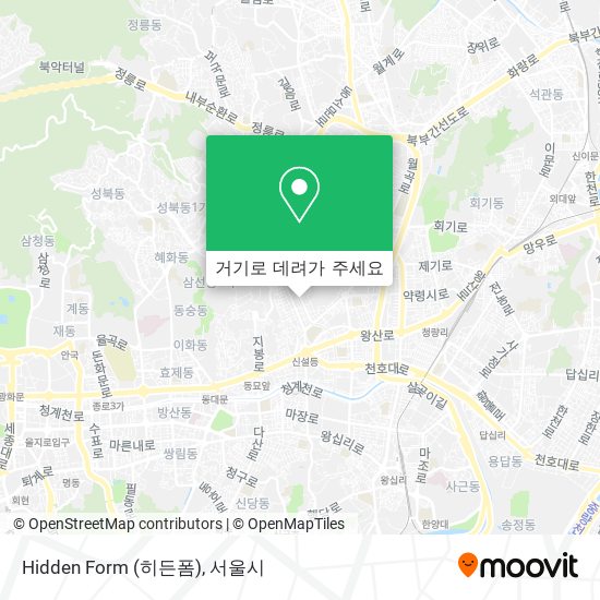 Hidden Form (히든폼) 지도
