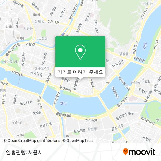 안흥찐빵 지도