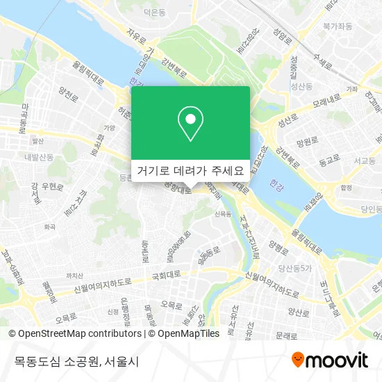 목동도심 소공원 지도
