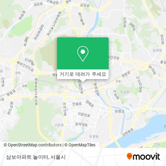 삼보아파트 놀이터 지도