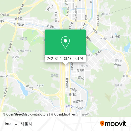 Intelli지 지도