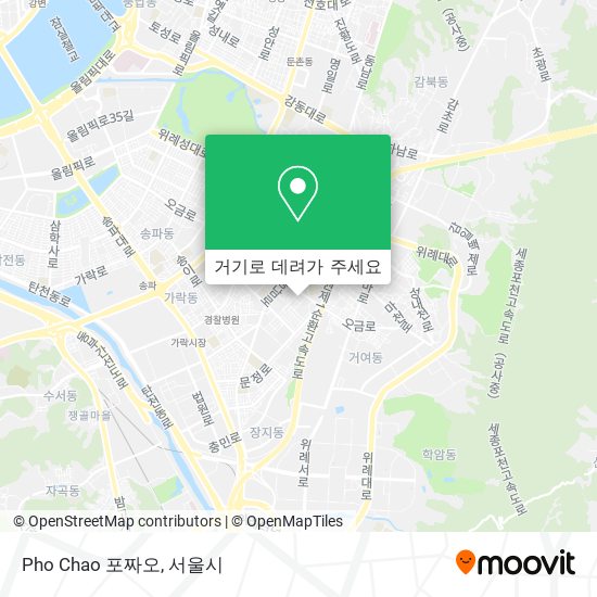 Pho Chao 포짜오 지도
