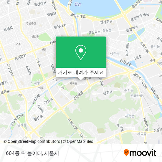 604동 뒤 놀이터 지도