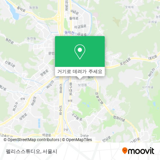 펠리스스튜디오 지도