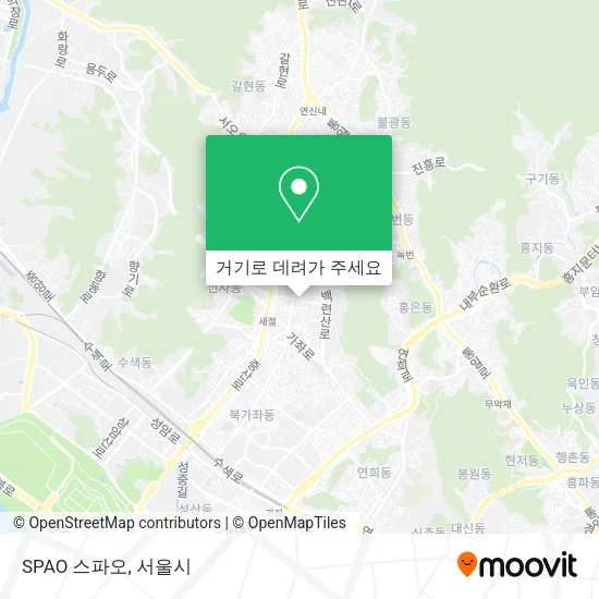 SPAO 스파오 지도