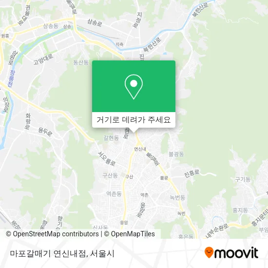 마포갈매기 연신내점 지도