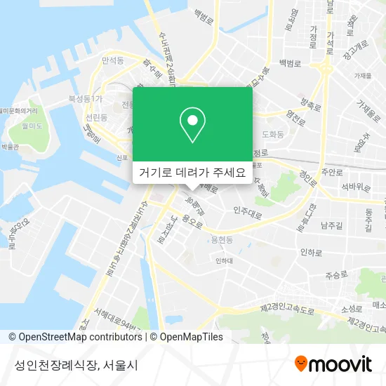 성인천장례식장 지도