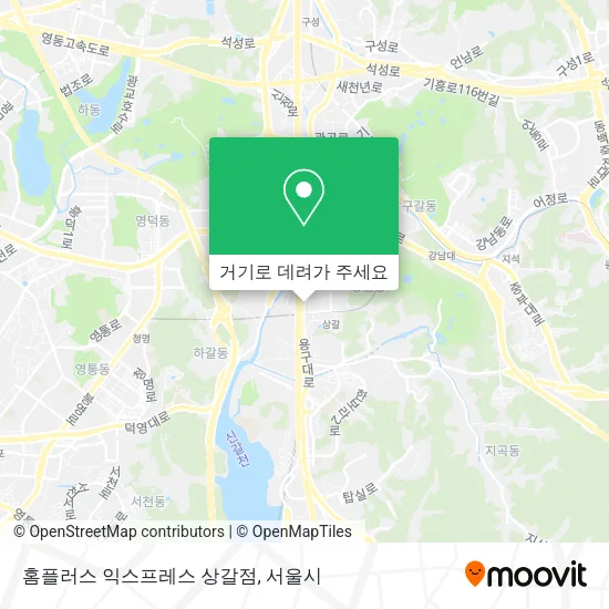 홈플러스 익스프레스 상갈점 지도