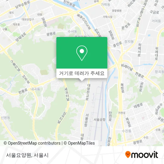 서울요양원 지도