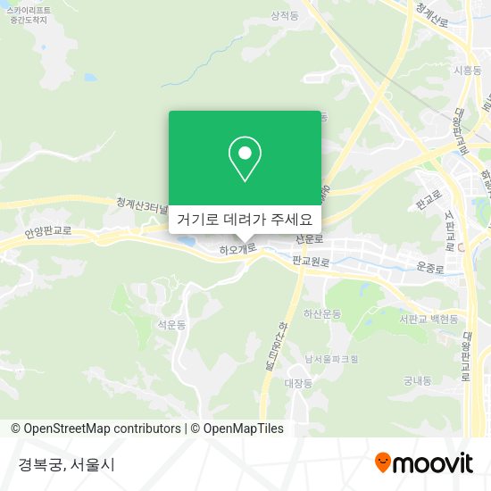 경복궁 지도