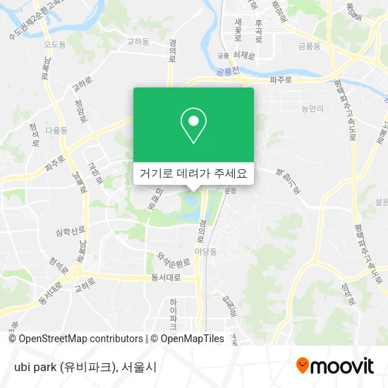 ubi park (유비파크) 지도