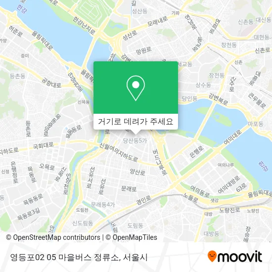 영등포02 05 마을버스 정류소 지도
