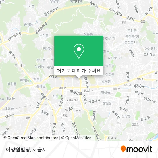 이양원빌딩 지도