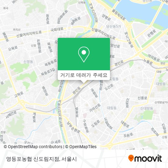영등포농협 신도림지점 지도