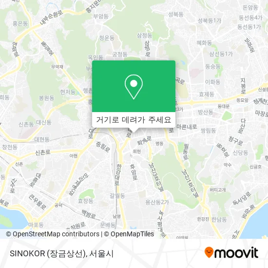 SINOKOR (장금상선) 지도