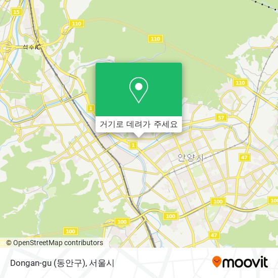 Dongan-gu (동안구) 지도