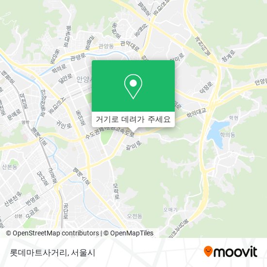 롯데마트사거리 지도