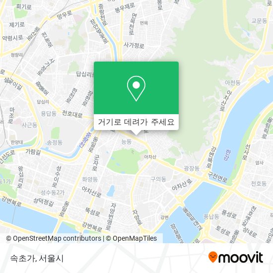 속초가 지도