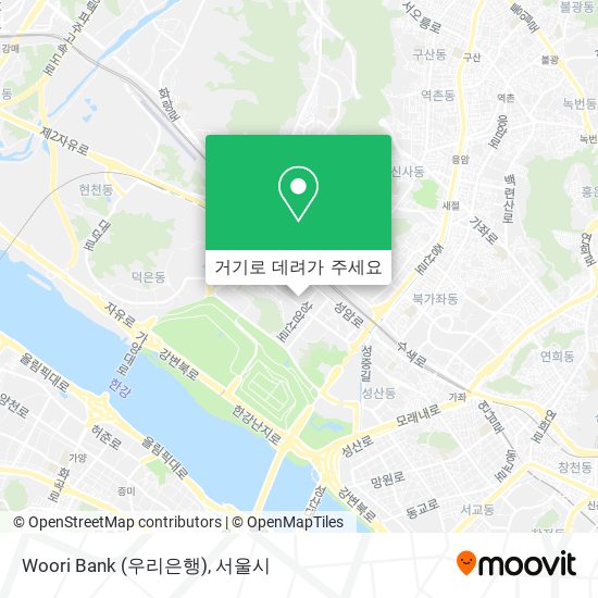 Woori Bank (우리은행) 지도