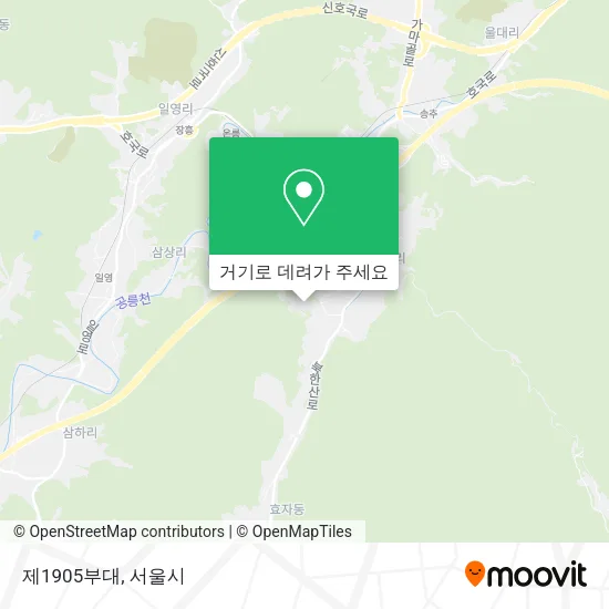 제1905부대 지도