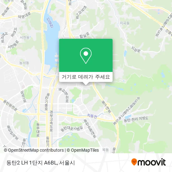 동탄2 LH 1단지 A6BL 지도