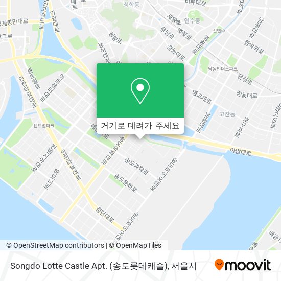 Songdo Lotte Castle Apt. (송도롯데캐슬) 지도