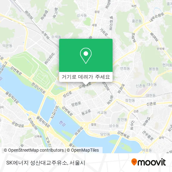 SK에너지 성산대교주유소 지도