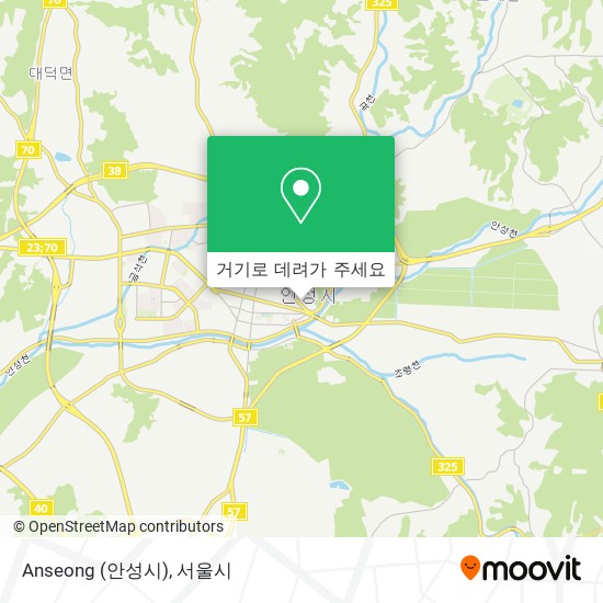 Anseong (안성시) 지도
