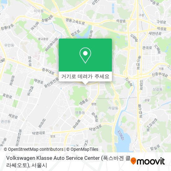 Volkswagen Klasse Auto Service Center (폭스바겐 클라쎄오토) 지도