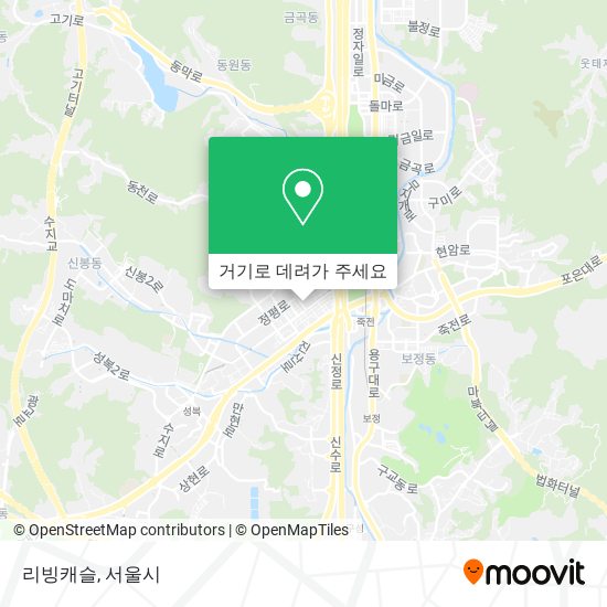 리빙캐슬 지도